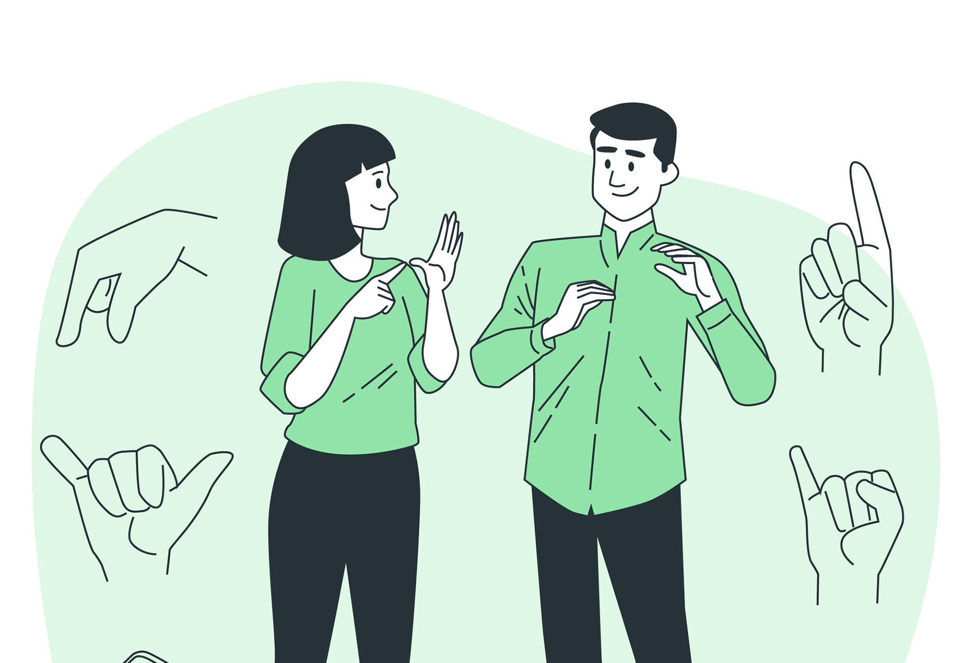 Sign Language for help